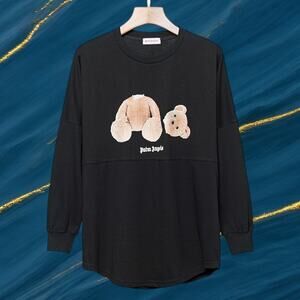 Palm Angels Men's Black Long Sleeve